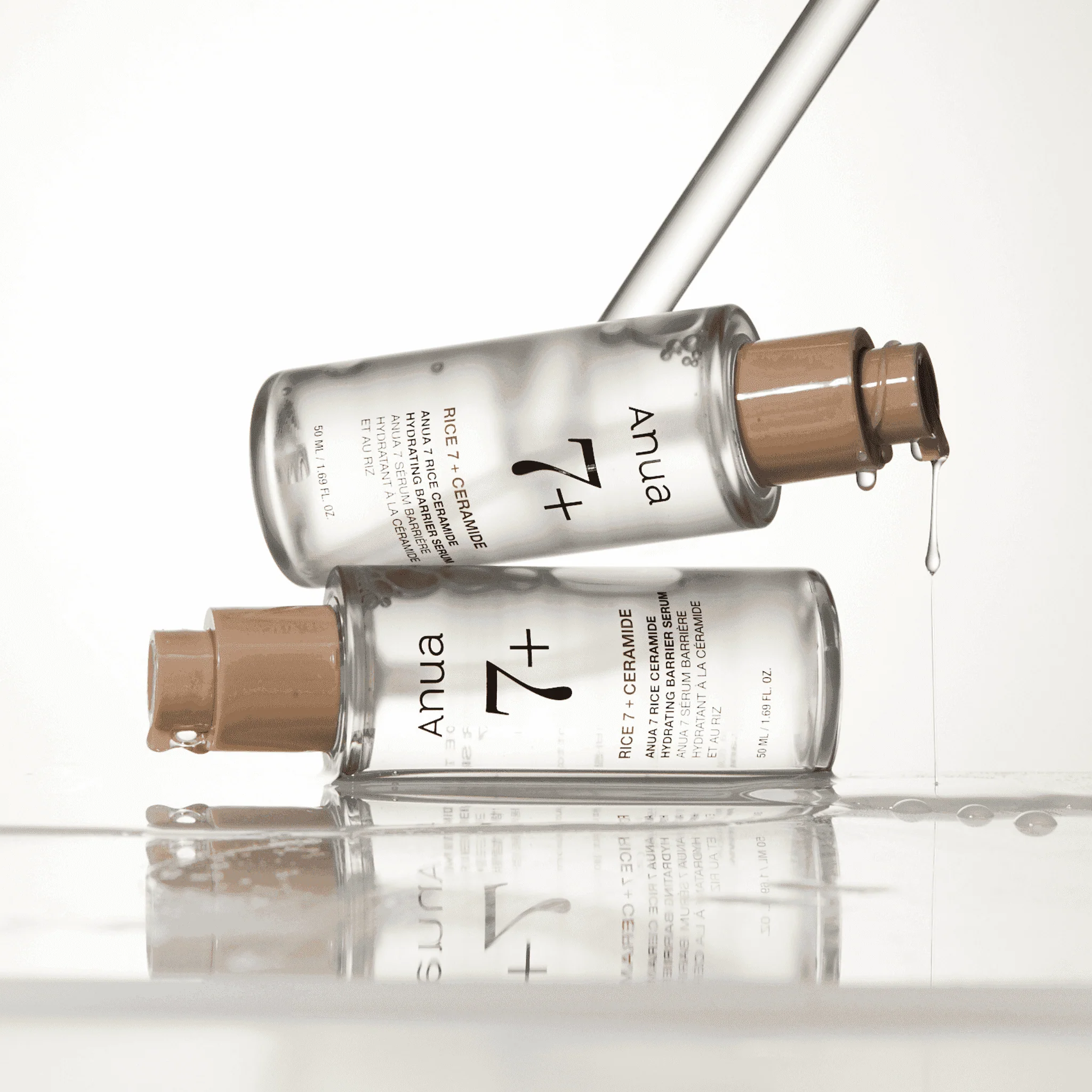Anua 7 Rice Ceramide Hydrating Barrier Serum - Image 3